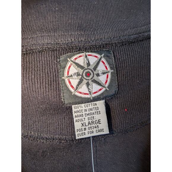 Vintage 1990s MARLBORO UNLIMITED GEAR Half Zip Pullover Shirt Size XL New - Picture 5 of 8